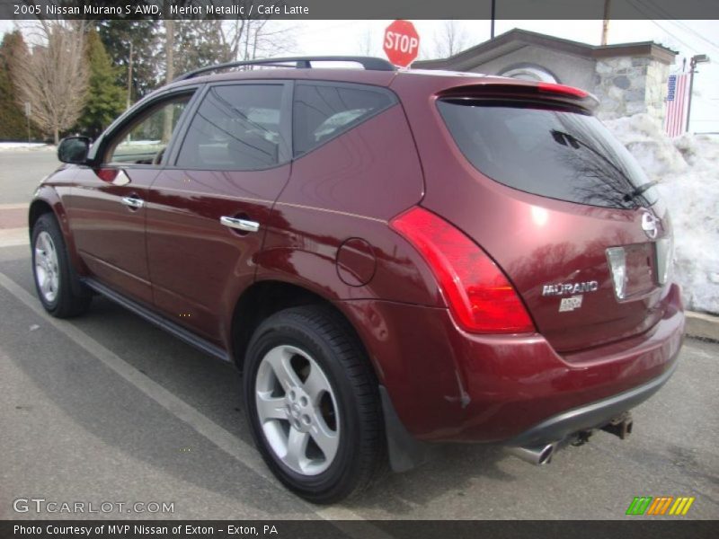 Merlot Metallic / Cafe Latte 2005 Nissan Murano S AWD