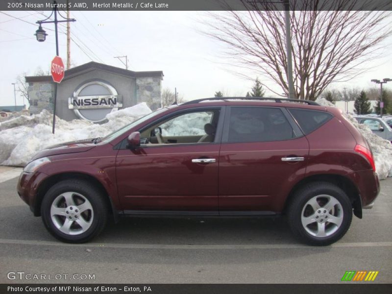 Merlot Metallic / Cafe Latte 2005 Nissan Murano S AWD