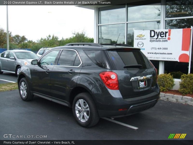 Black Granite Metallic / Jet Black/Light Titanium 2010 Chevrolet Equinox LT