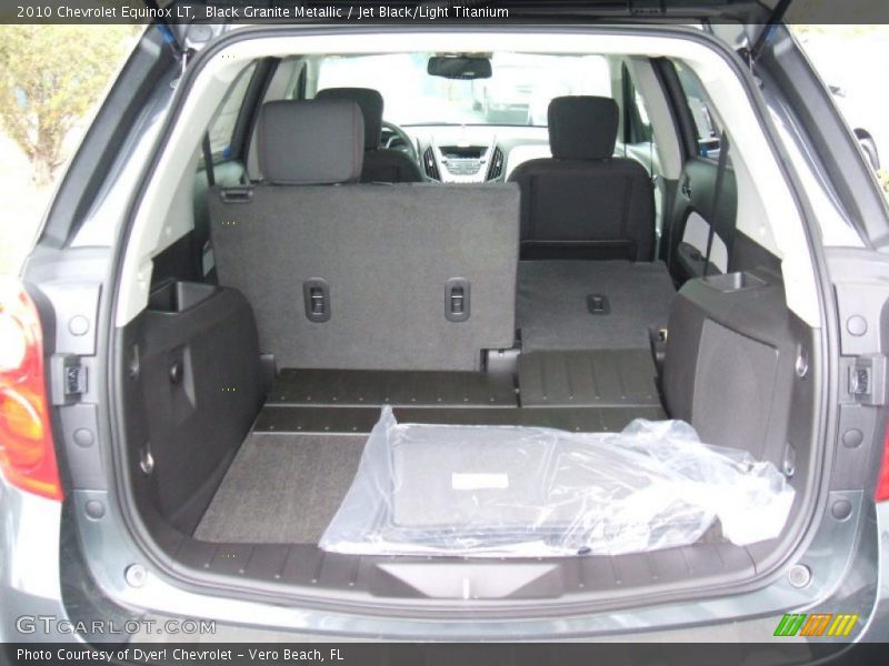Black Granite Metallic / Jet Black/Light Titanium 2010 Chevrolet Equinox LT