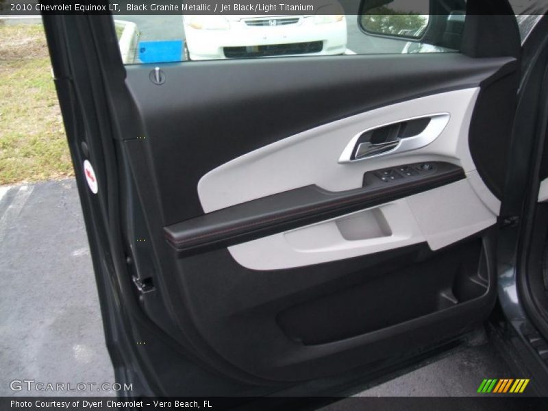 Black Granite Metallic / Jet Black/Light Titanium 2010 Chevrolet Equinox LT