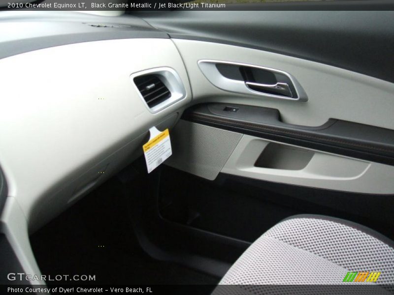 Black Granite Metallic / Jet Black/Light Titanium 2010 Chevrolet Equinox LT