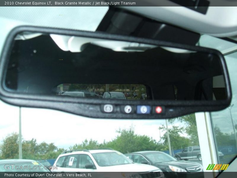 Black Granite Metallic / Jet Black/Light Titanium 2010 Chevrolet Equinox LT