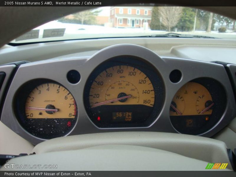 Merlot Metallic / Cafe Latte 2005 Nissan Murano S AWD