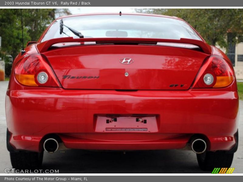  2003 Tiburon GT V6 Logo