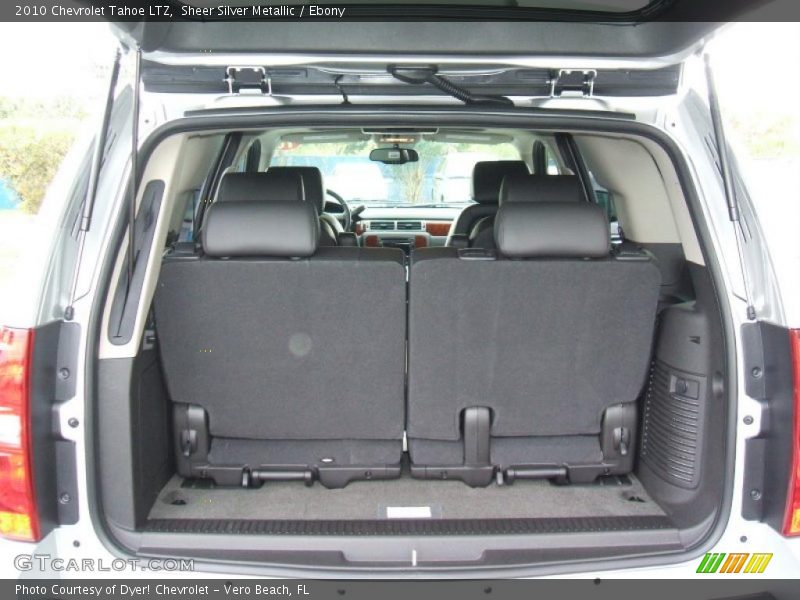 Sheer Silver Metallic / Ebony 2010 Chevrolet Tahoe LTZ