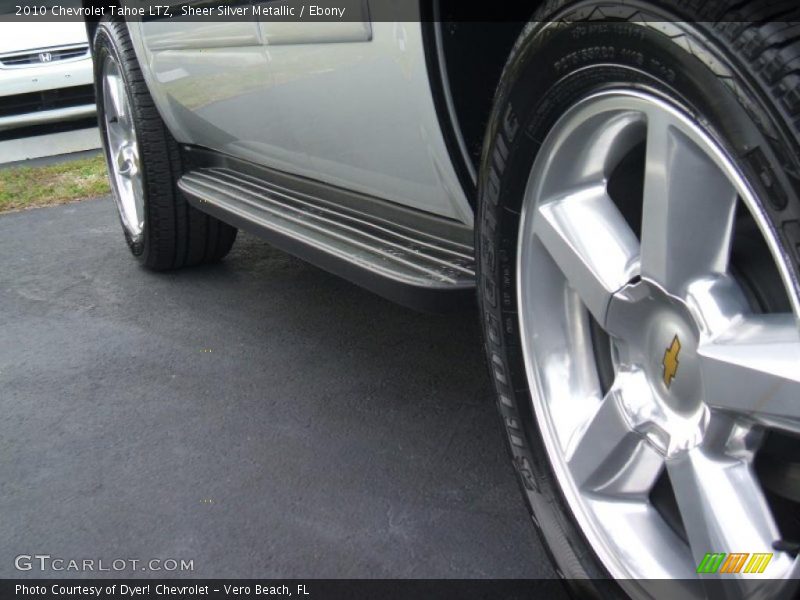 Sheer Silver Metallic / Ebony 2010 Chevrolet Tahoe LTZ