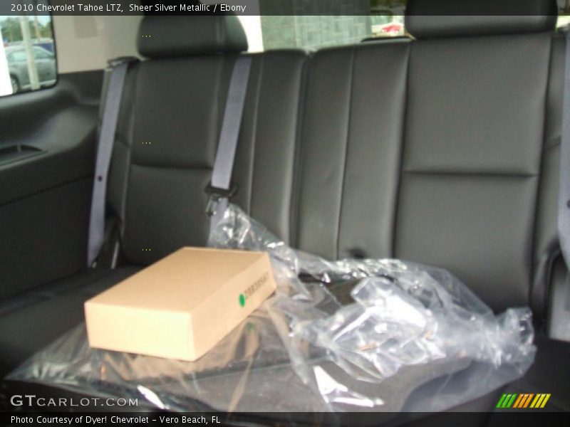 Sheer Silver Metallic / Ebony 2010 Chevrolet Tahoe LTZ