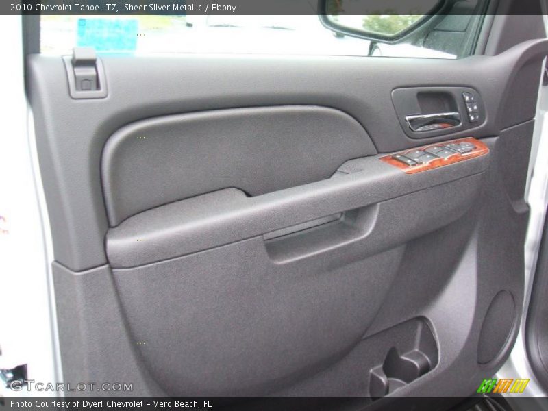 Sheer Silver Metallic / Ebony 2010 Chevrolet Tahoe LTZ