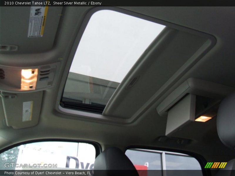Sheer Silver Metallic / Ebony 2010 Chevrolet Tahoe LTZ