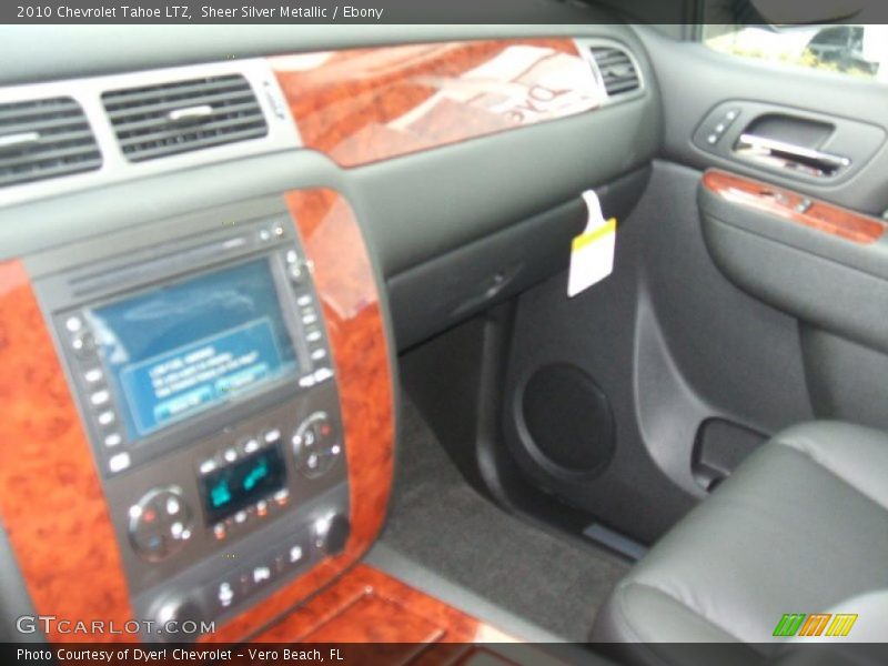 Sheer Silver Metallic / Ebony 2010 Chevrolet Tahoe LTZ