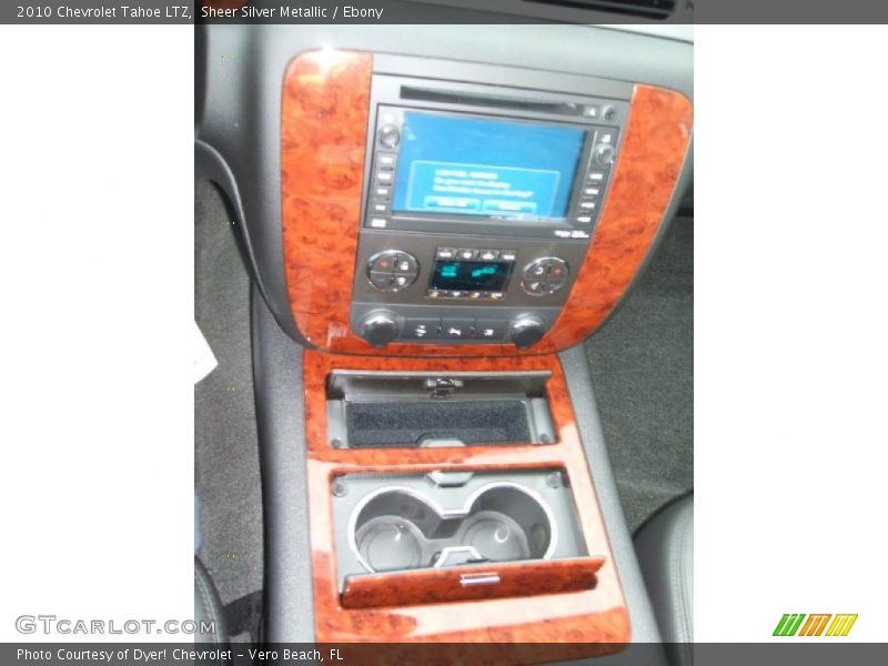 Sheer Silver Metallic / Ebony 2010 Chevrolet Tahoe LTZ
