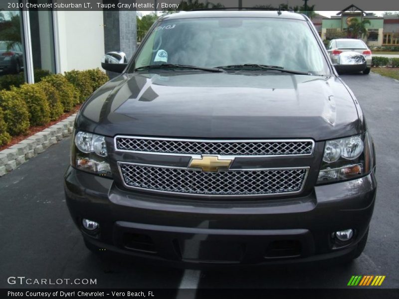 Taupe Gray Metallic / Ebony 2010 Chevrolet Suburban LT