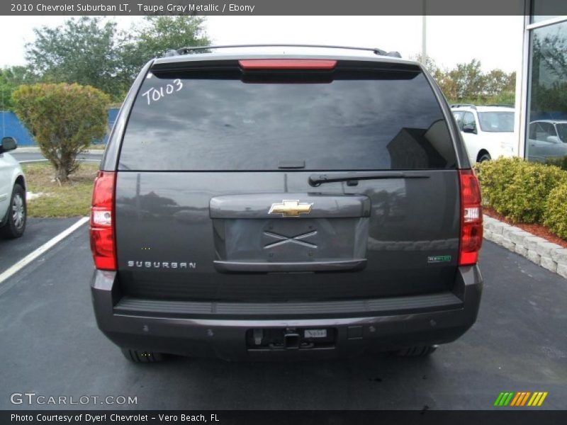 Taupe Gray Metallic / Ebony 2010 Chevrolet Suburban LT