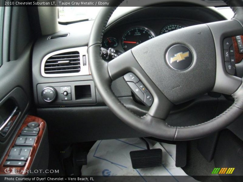 Taupe Gray Metallic / Ebony 2010 Chevrolet Suburban LT