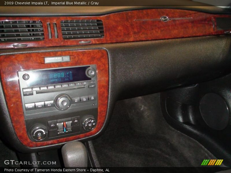 Imperial Blue Metallic / Gray 2009 Chevrolet Impala LT