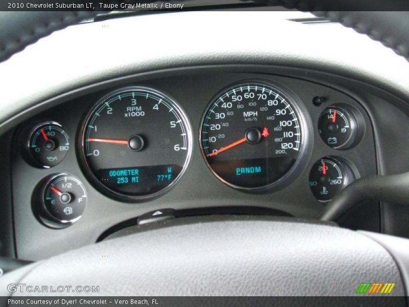 Taupe Gray Metallic / Ebony 2010 Chevrolet Suburban LT