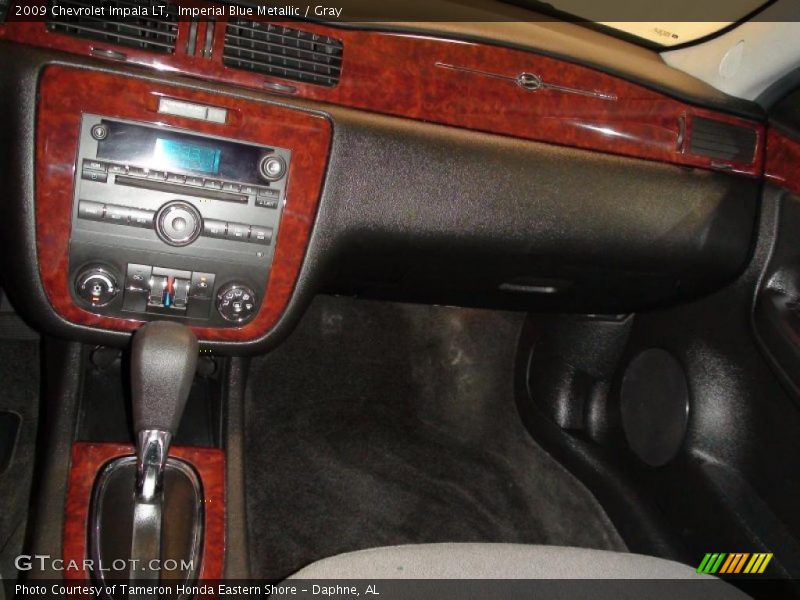 Imperial Blue Metallic / Gray 2009 Chevrolet Impala LT