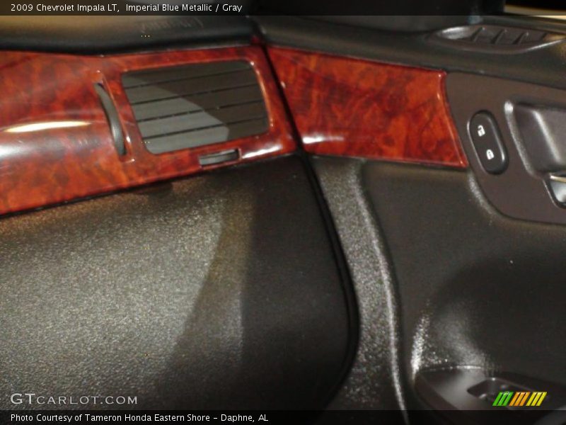 Imperial Blue Metallic / Gray 2009 Chevrolet Impala LT