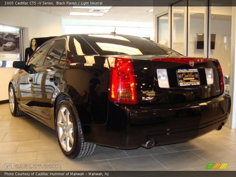 Black Raven / Light Neutral 2005 Cadillac CTS -V Series