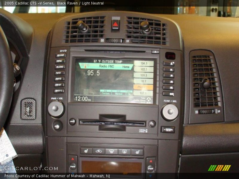 Black Raven / Light Neutral 2005 Cadillac CTS -V Series