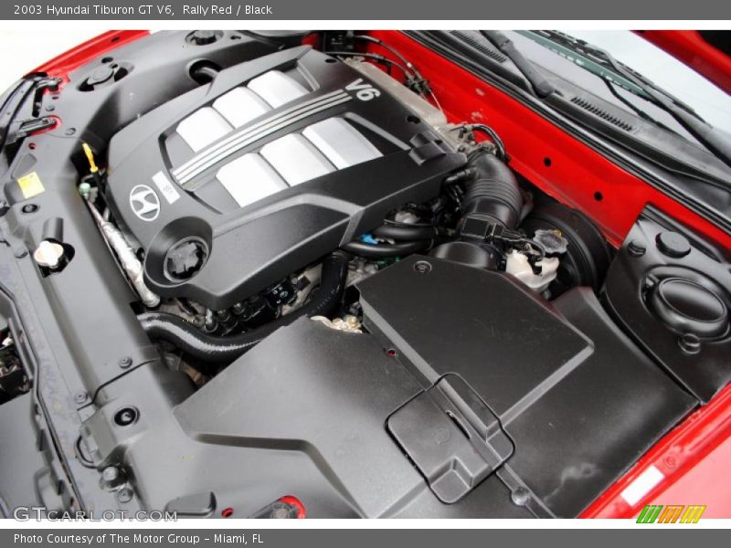 2003 Tiburon GT V6 Engine - 2.7 Liter DOHC 24-Valve V6