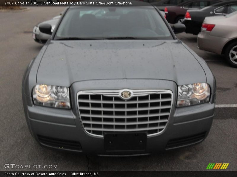 Silver Steel Metallic / Dark Slate Gray/Light Graystone 2007 Chrysler 300