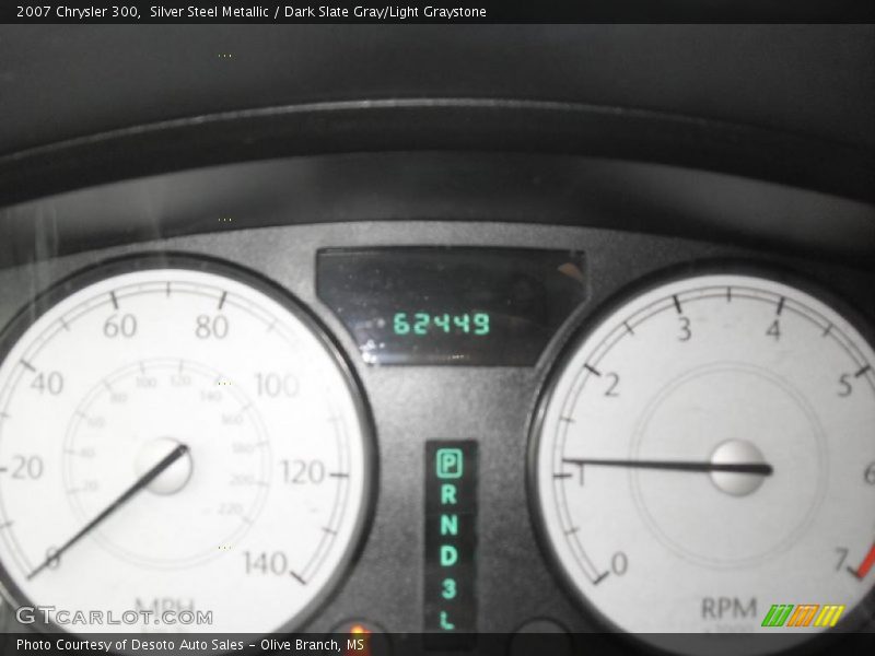 Silver Steel Metallic / Dark Slate Gray/Light Graystone 2007 Chrysler 300