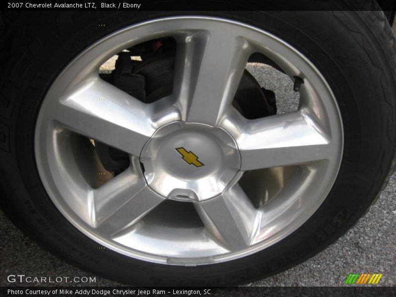 Black / Ebony 2007 Chevrolet Avalanche LTZ