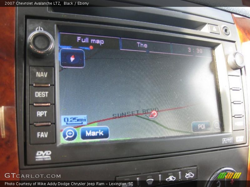 Black / Ebony 2007 Chevrolet Avalanche LTZ