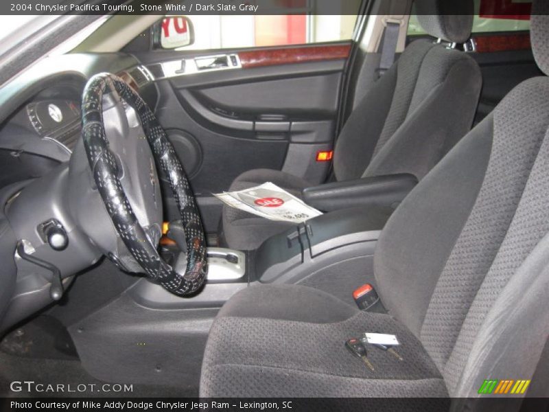 Stone White / Dark Slate Gray 2004 Chrysler Pacifica Touring