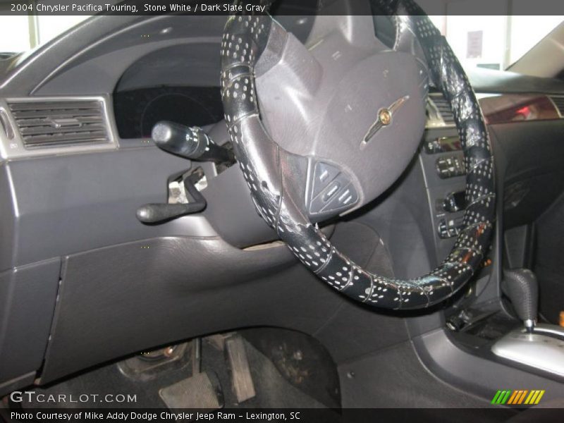 Stone White / Dark Slate Gray 2004 Chrysler Pacifica Touring