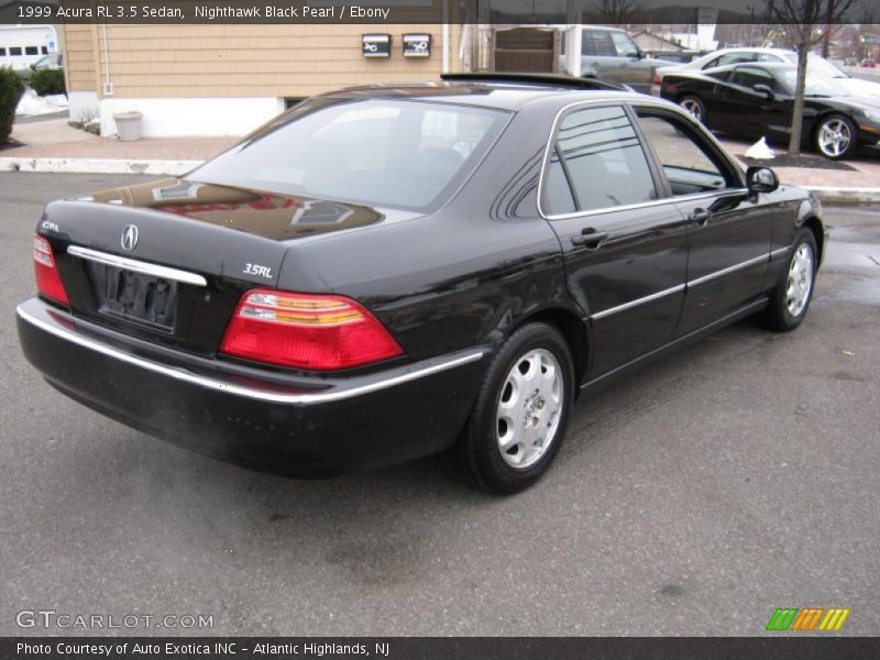 Nighthawk Black Pearl / Ebony 1999 Acura RL 3.5 Sedan