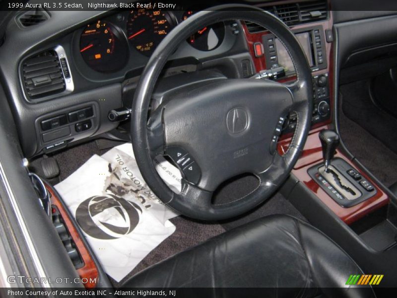 Nighthawk Black Pearl / Ebony 1999 Acura RL 3.5 Sedan