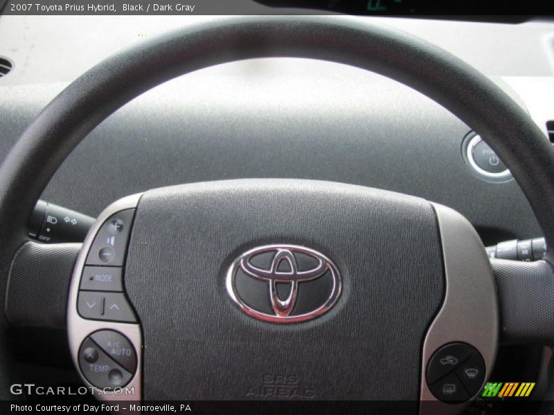 Black / Dark Gray 2007 Toyota Prius Hybrid