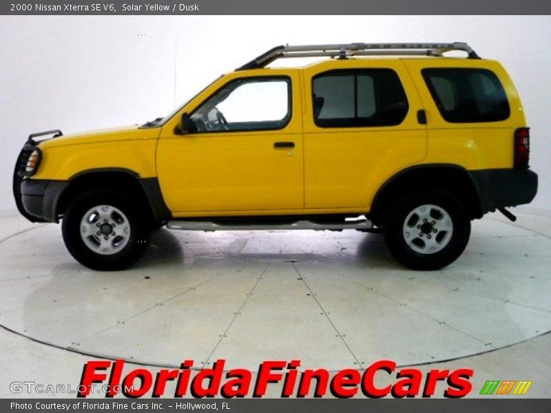 Solar Yellow / Dusk 2000 Nissan Xterra SE V6