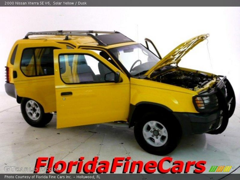 Solar Yellow / Dusk 2000 Nissan Xterra SE V6