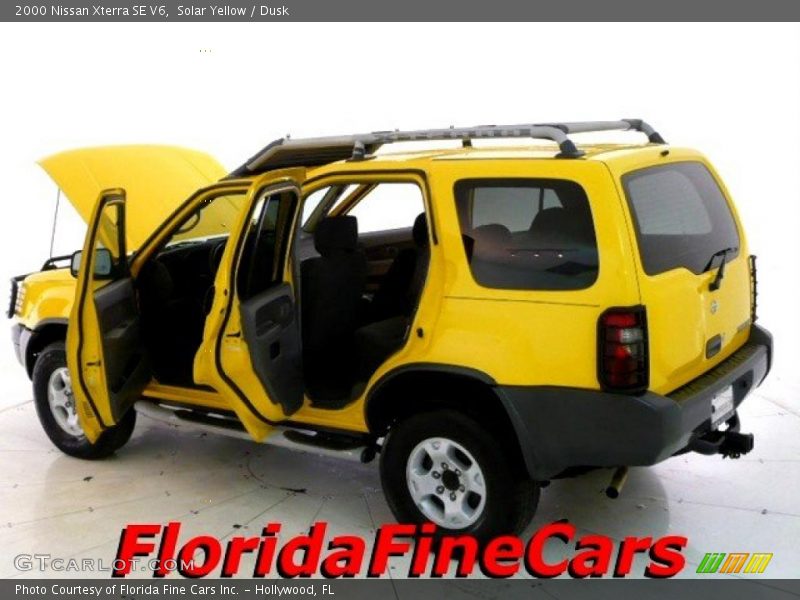 Solar Yellow / Dusk 2000 Nissan Xterra SE V6