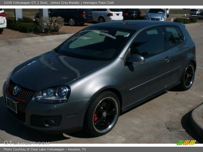 United Grey Metallic / Interlagos Plaid Cloth 2008 Volkswagen GTI 2 Door