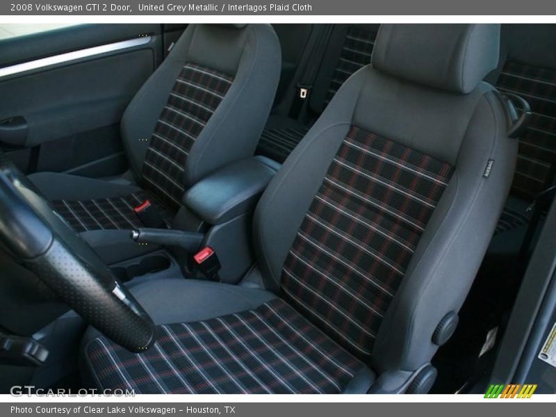 United Grey Metallic / Interlagos Plaid Cloth 2008 Volkswagen GTI 2 Door