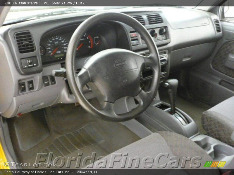 Solar Yellow / Dusk 2000 Nissan Xterra SE V6