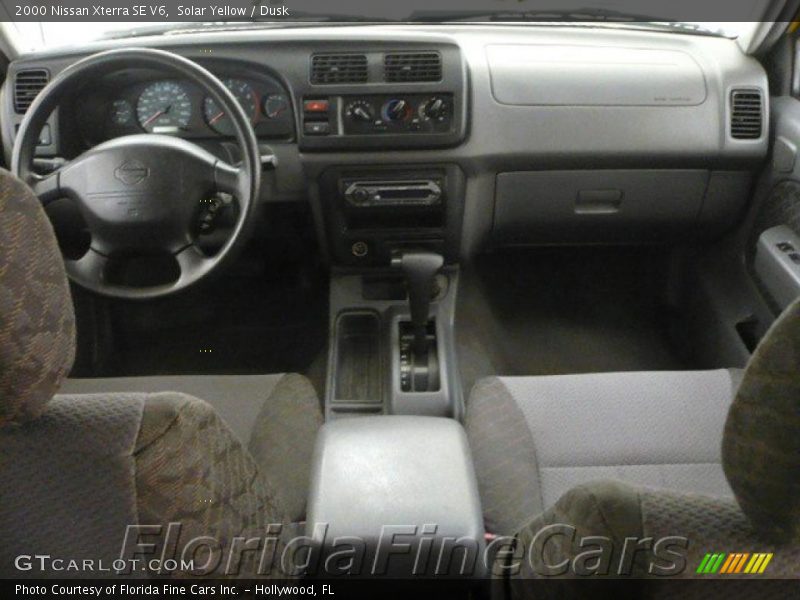 Solar Yellow / Dusk 2000 Nissan Xterra SE V6