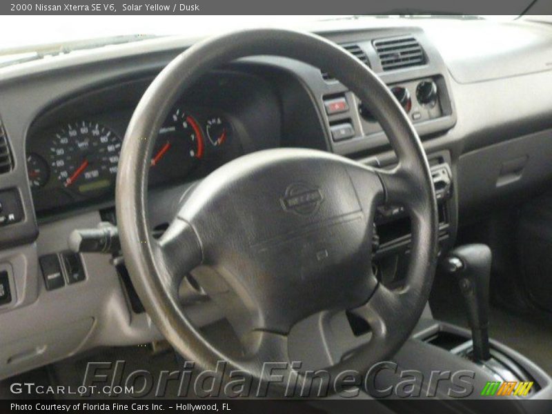 Solar Yellow / Dusk 2000 Nissan Xterra SE V6