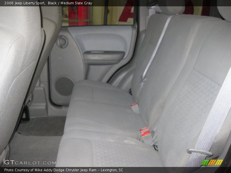 Black / Medium Slate Gray 2006 Jeep Liberty Sport