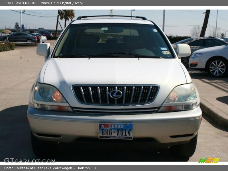 White Gold Crystal / Ivory 2003 Lexus RX 300