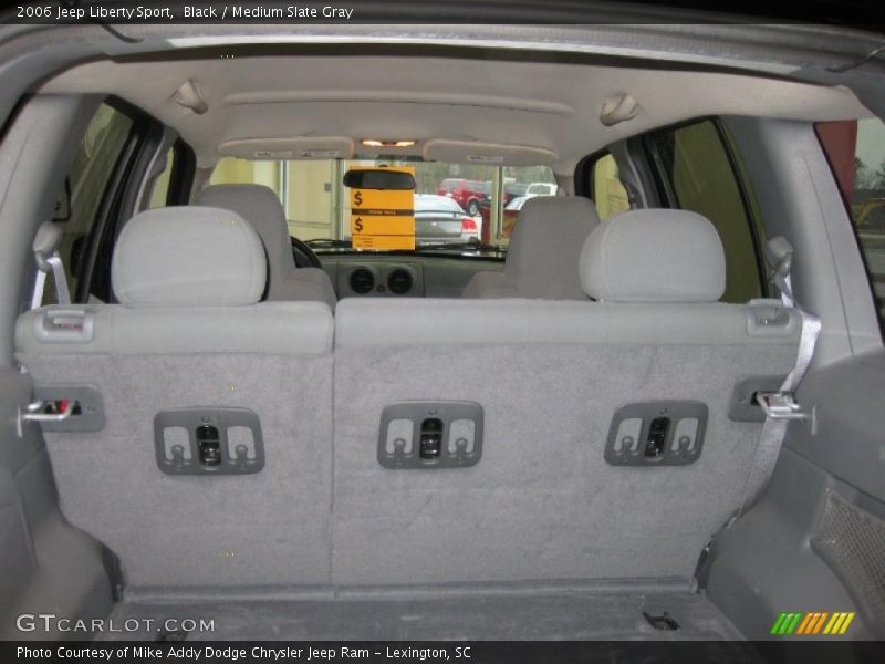 Black / Medium Slate Gray 2006 Jeep Liberty Sport