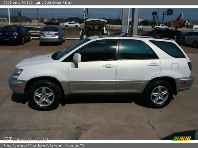 White Gold Crystal / Ivory 2003 Lexus RX 300