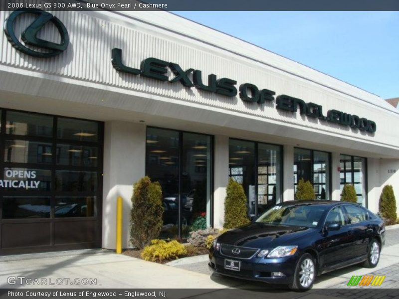 Blue Onyx Pearl / Cashmere 2006 Lexus GS 300 AWD