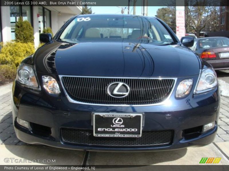 Blue Onyx Pearl / Cashmere 2006 Lexus GS 300 AWD
