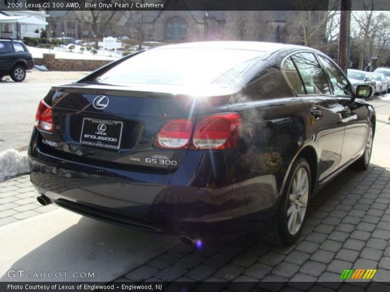 Blue Onyx Pearl / Cashmere 2006 Lexus GS 300 AWD